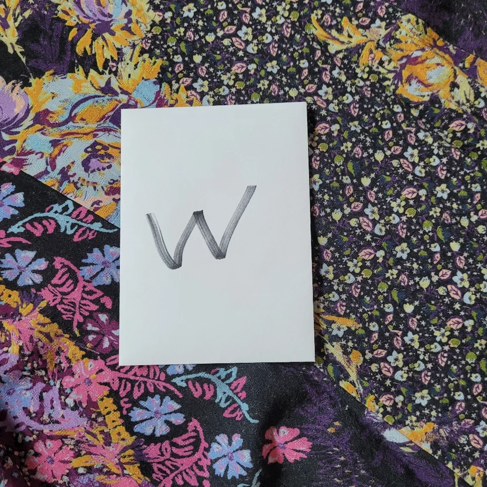 Free People Floral Maxi Dress - Black and Purple - Picture 9 of 9